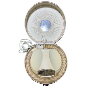 Bettina Universal Vintage Hair Dryer In Faux Leather Case